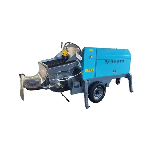Máquina de pulverização úmida hidráulica